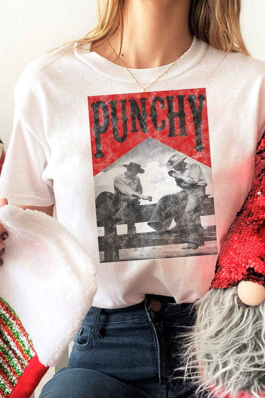 PUNCHY COWBOYS T-SHIRT PLUS SIZE