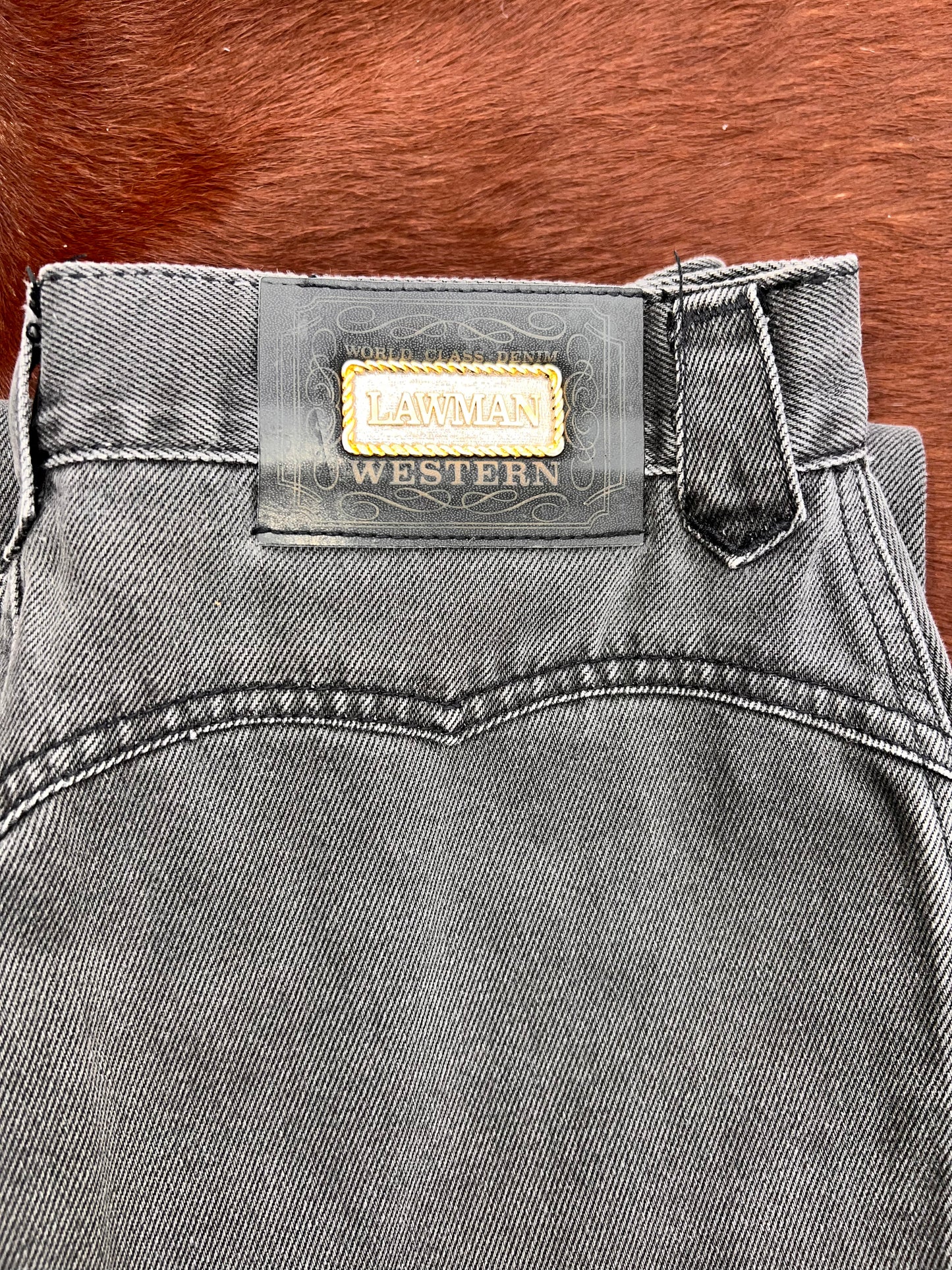 Vintage Grey Lawman Jean