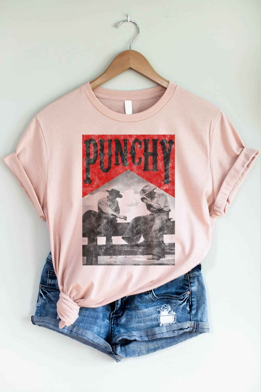 PUNCHY COWBOYS T-SHIRT PLUS SIZE