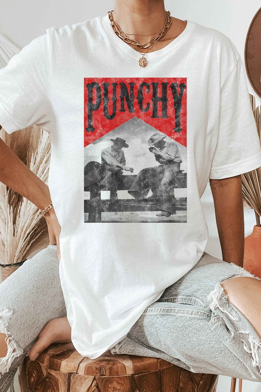 PUNCHY COWBOYS T-SHIRT PLUS SIZE