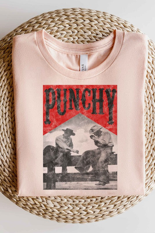 PUNCHY COWBOYS T-SHIRT PLUS SIZE