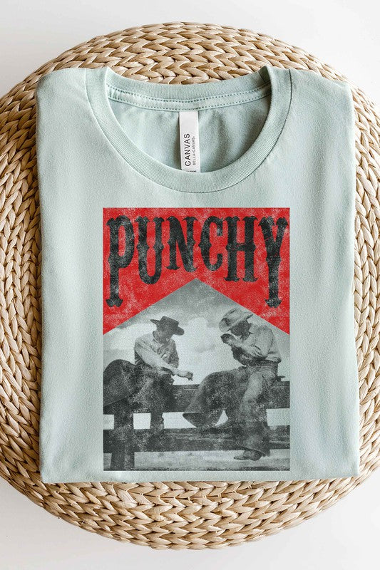 PUNCHY COWBOYS T-SHIRT PLUS SIZE