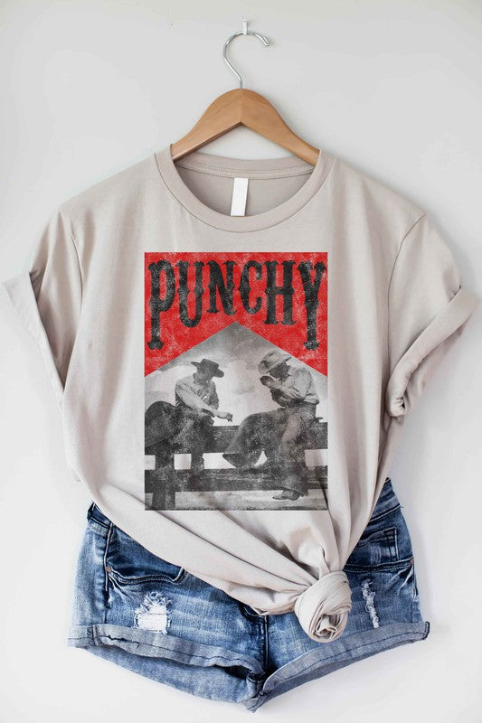 PUNCHY COWBOYS T-SHIRT PLUS SIZE