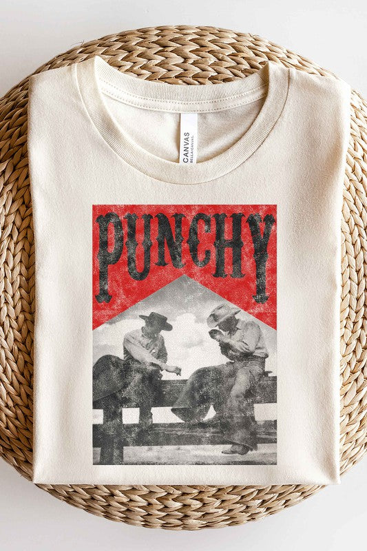 PUNCHY COWBOYS T-SHIRT PLUS SIZE