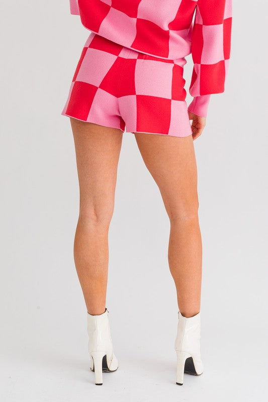 Checkered Shorts