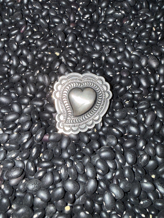 L. Tahe Heart Ring