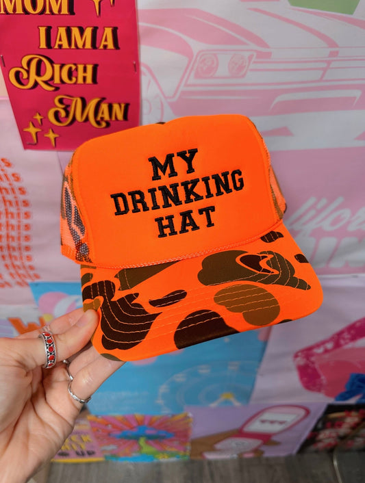 Trucker Drinking Hat